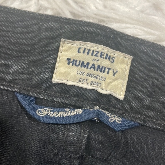 Citizens of Humanity Premium Vintage Emerson Slim Boyfriend Black Pepper Jeans - Picture 4 of 15